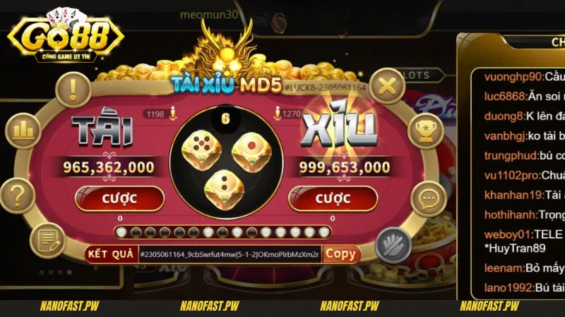 Hướng Dẫn Cách Chơi Tài Xỉu MD5 Go88 Cho Người Mới Bắt Đầu 10 Hướng dẫn cách chơi Tài xỉu MD5 Go88 và cách đăng ký
