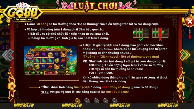 Mẹo Chơi Cung Hỷ Phát Tài Go88 Chi Tiết Cho Tân Thủ 8 Luật chơi và mẹo chơi Cung Hỷ Phát Tài chi tiết